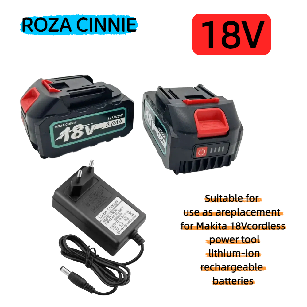Makita Drill Hp1640 - بطارية ليثيوم أيون قابلة للشحن جديدة