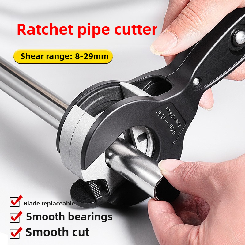 جديد استبدال شفرة بولي كلوريد  - مراجعة Pipe Cutter Ratchet وسعره