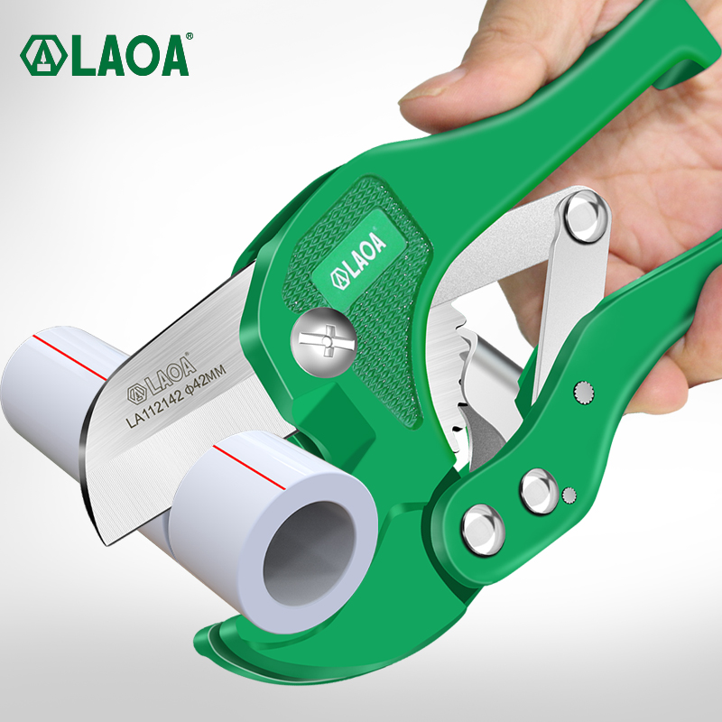 قاطع أنابيب PVC من LAOA مقاس 4 - مراجعة Pipe Cutter Ratchet وسعره